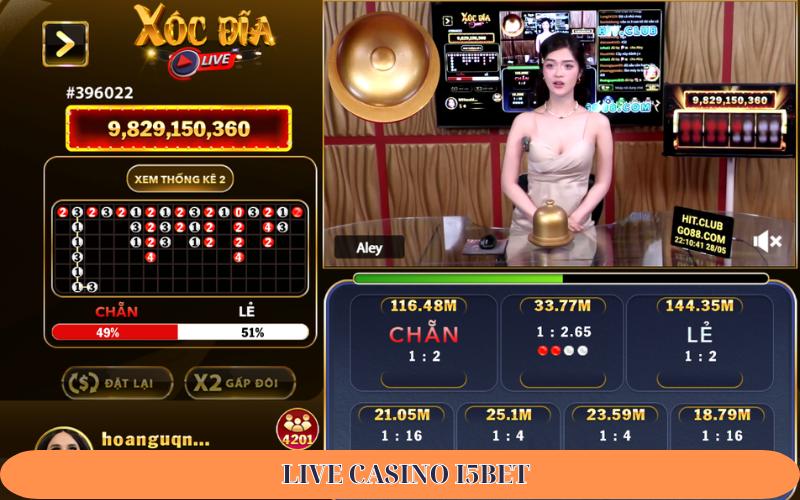 live câsino